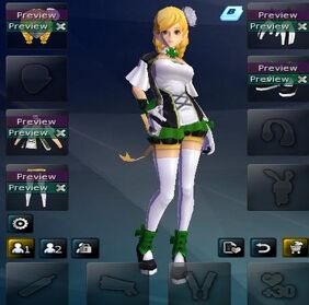 Beauty clover set