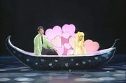 Ai no senshi - Usagi y Mamoru en el lago