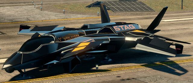 File:F-69 VTOL - Cyrus variant - front left parked in Saints Row The Third.jpg