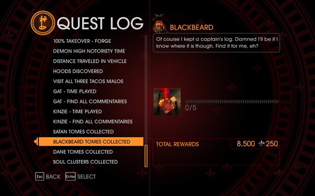 File:Gat out of Hell Challenge - Blackbeard Tomes Collected.png