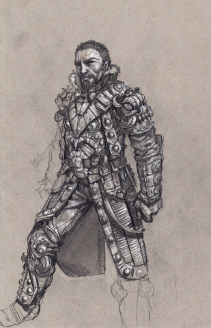 File:Johnny Gat Concept Art - Gat out of Hell Barbarian look - hair and armour.jpg