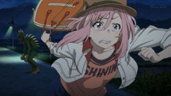 Ep01 yoshino sees chupakabura