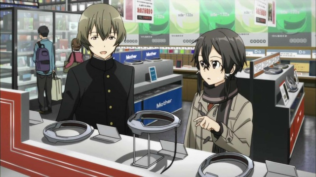 DURANTE SU VIDA ESCOLAR, Shino también conoció a un chico llamado Kyouji con el cual simpatizó bastante bien y el cual le pre