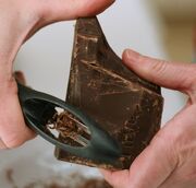 Grating chocolate