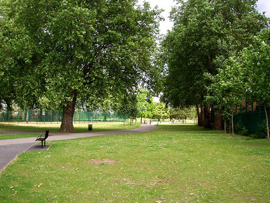 Canning Town Recreation Ground, London Borough of Newham, E16