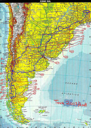 SOUTH AMERICA - AMERICA DEL SUR - AMÉRICA DO SUL- mapa (map) completo do