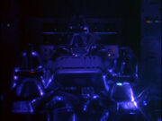 Cylons piloting a Raider