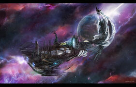 Eldar craftworld by w hc-d5w9zjn