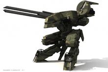 MGS Rex Rail gun