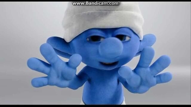 File:A Smurf too close to your screen.jpg