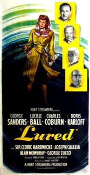 1947 - Lured Movie Poster