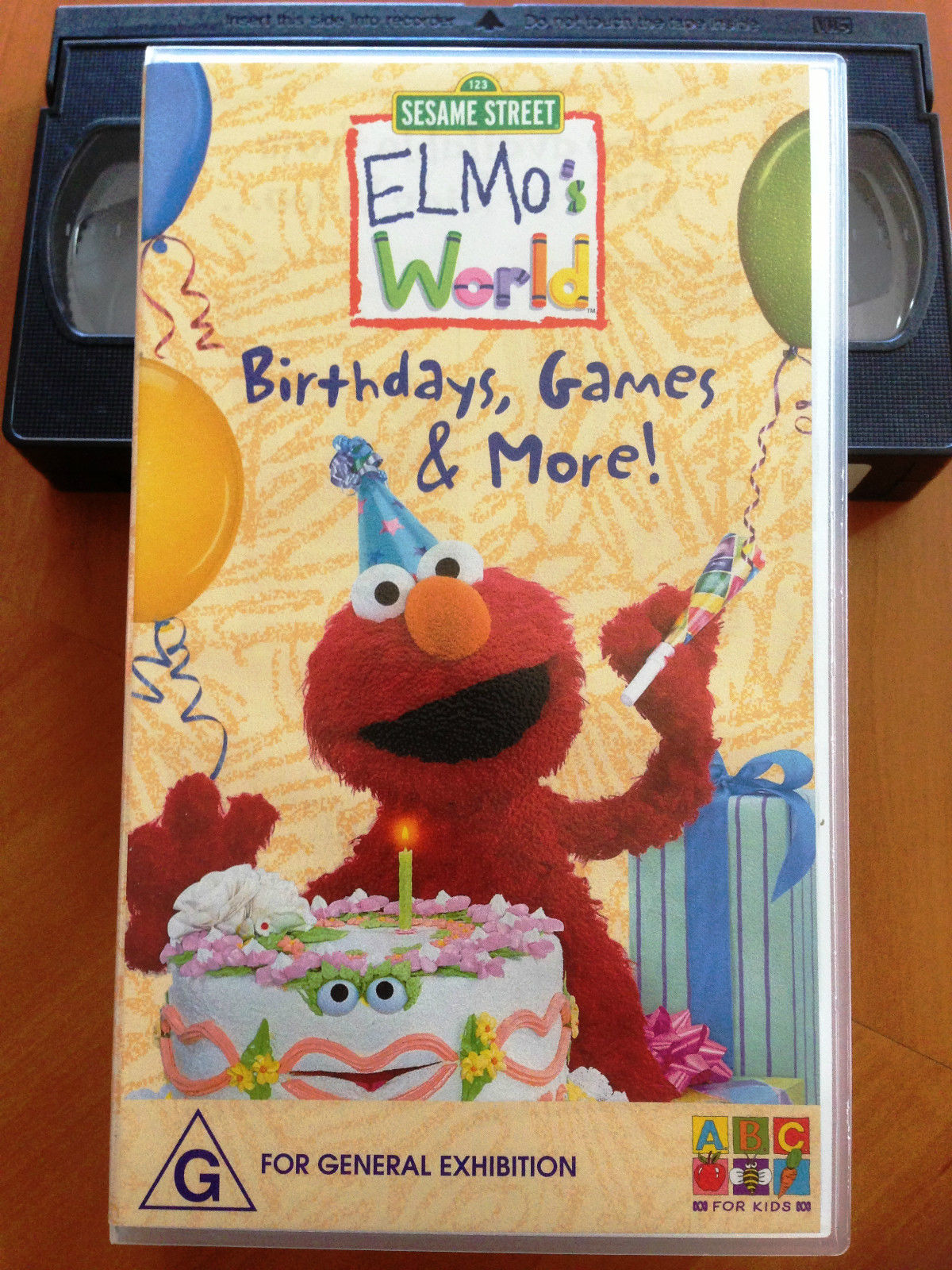 Image Elmos world birthdays games and more australian vhs.jpg