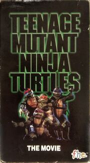 Teenage Mutant Ninja Turtles VHS