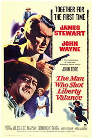 1962 - The Man Who Shot Liberty Valance Movie Poster
