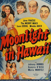 1941 - Moonlight in Hawaii Movie Poster