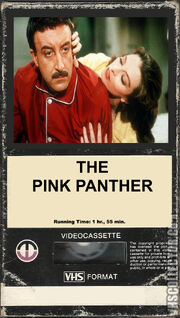 The Pink Panther (Original Peter Sellers Version) (1980 VHS Cover - Magnetic Video Corporation Version)