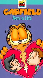 Garfield Gets A Life VHS