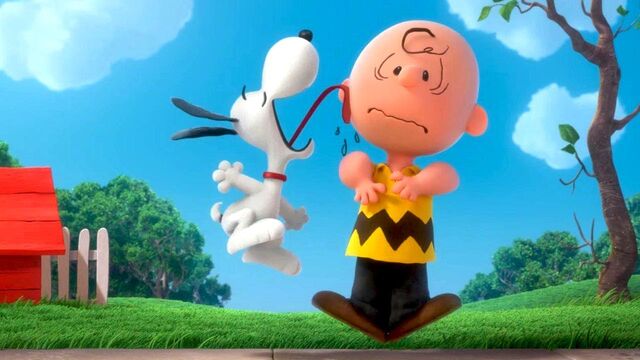 File:Snoopy licking Charlie Brown.jpg