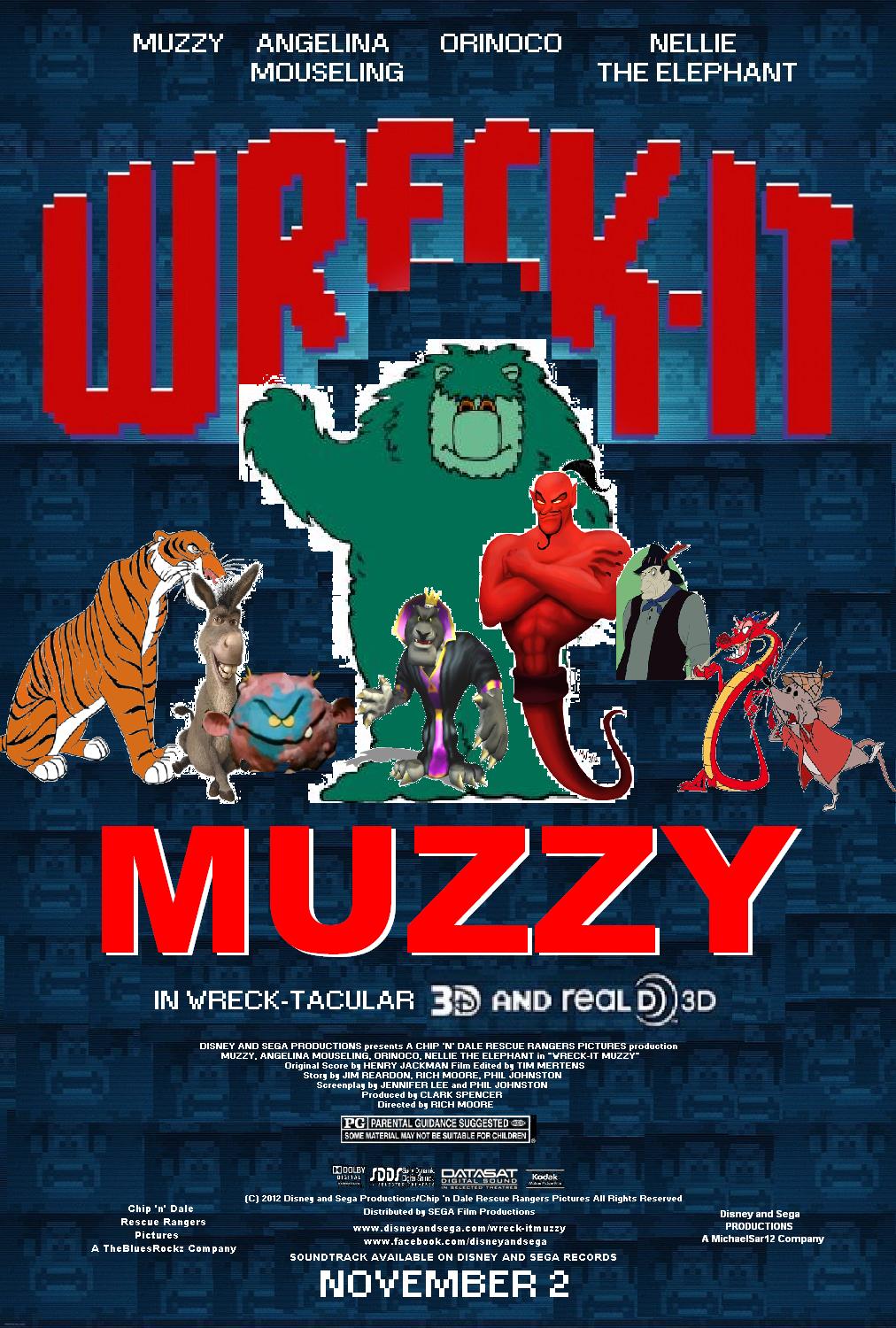 Wreck-It Muzzy | Scratchpad II Wiki | FANDOM powered by Wikia