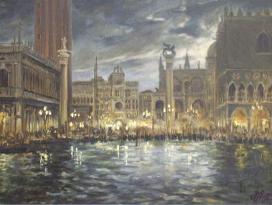 Venice-san-marco-at-night-irek-szelag