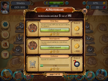 Achievements collect reward