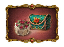 Gift of Flowers Chest and Casket