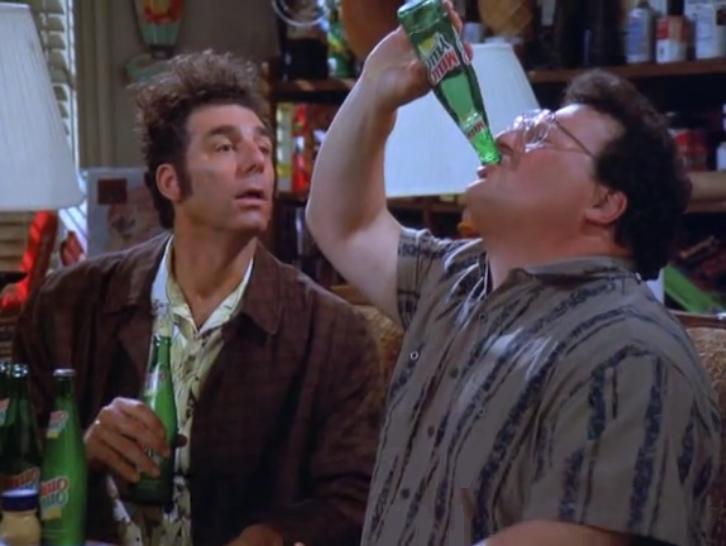 In this episode of Seinfeld, called "The Bottle Deposit," Kramer collects bottles from throughout New York City and brings them to Michigan upon discovering he can recieve 10 cents back for each bottle in that state.