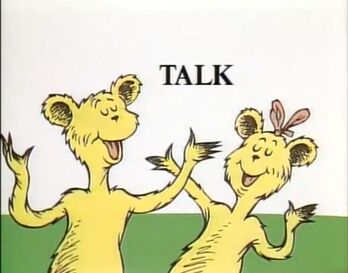We like to talk