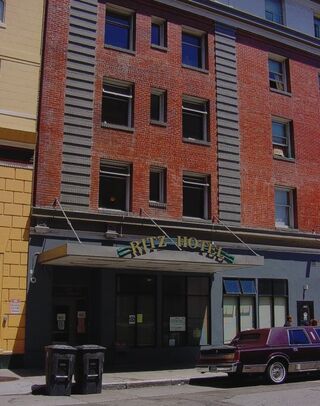 Ritz Hotel detail