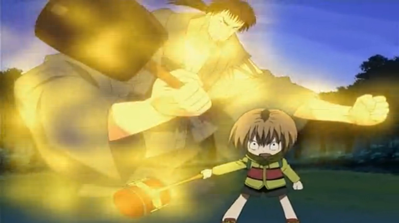 Shaman King Manta And Mosuke