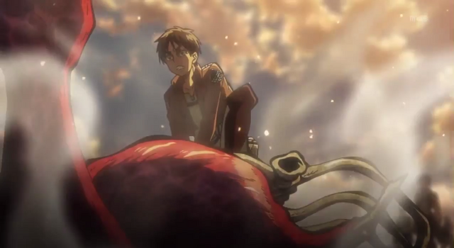 Archivo:Eren transforma parcialmente su brazo (anime).png