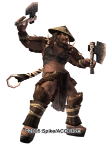 Barbarian chief