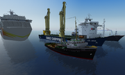 Shipyard vessels