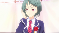 Fuyumi at her graduation