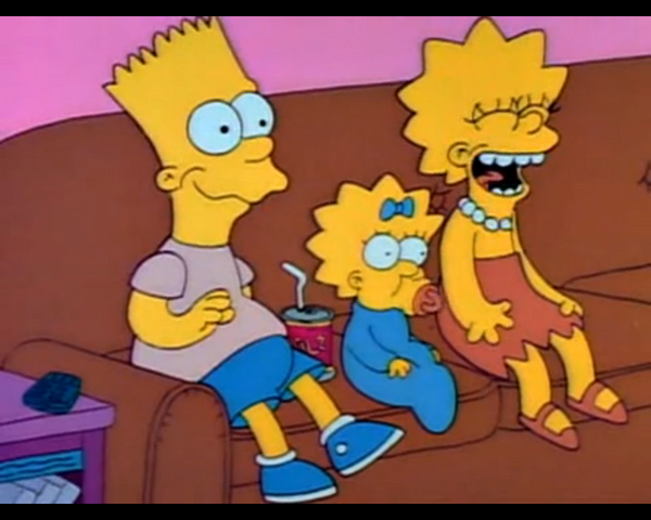 File:BartAndLisaLaughAtLetThemEatScratchy.png