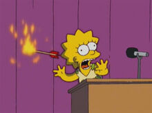 Lisa flecha indio fogo grito