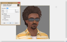 Making headshots black 1