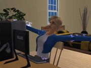 Sim Being Electrocuted