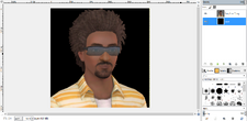 Making headshots black 2