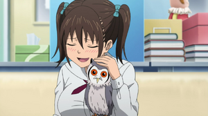 Saaya and owl