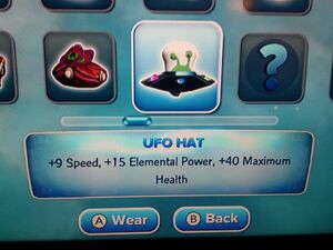 UFO Hat with Values
