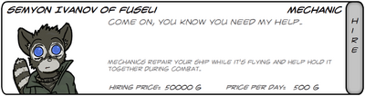 Hiring mechanic