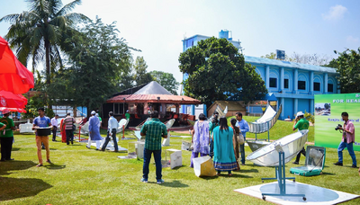 Solar cooking workshop 3, C.V. Raman College, 3-30-15