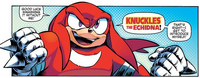 Knuckles the Echidna (Sonic Boom) Archie Comics