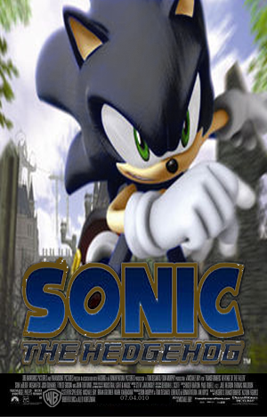 Sonic movie poster