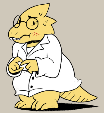 Alphys by jpmeshew-d9ef14l