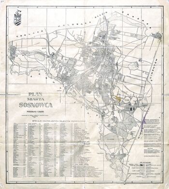 Mapa-Sosnowiec-1927