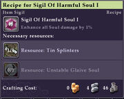 RecipeSigilofHarmfullSoulMO