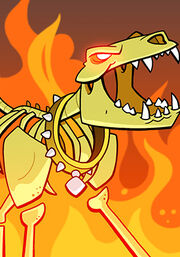 Skeleton Hound A