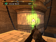 Sphinx using Acid Dart